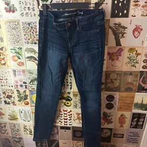 American eagle skinny fit jeggings. Size 8reg. Great condition